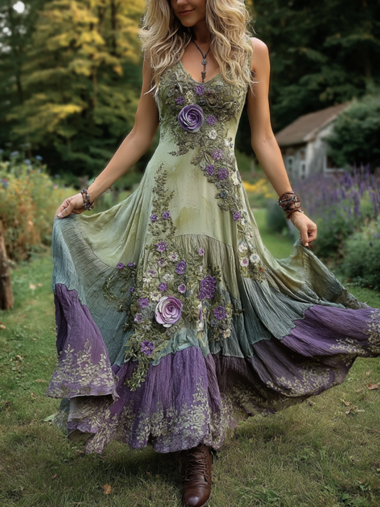 A Vintage Style Dress with Delicate Timeless Details
