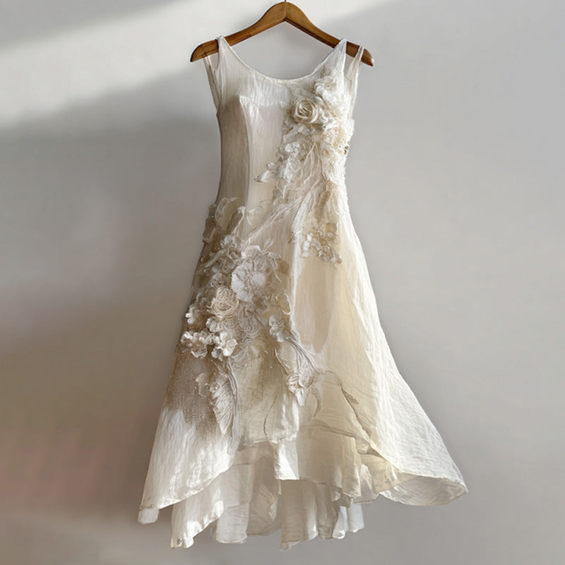 A Vintage Style Dress with Delicate Timeless Details