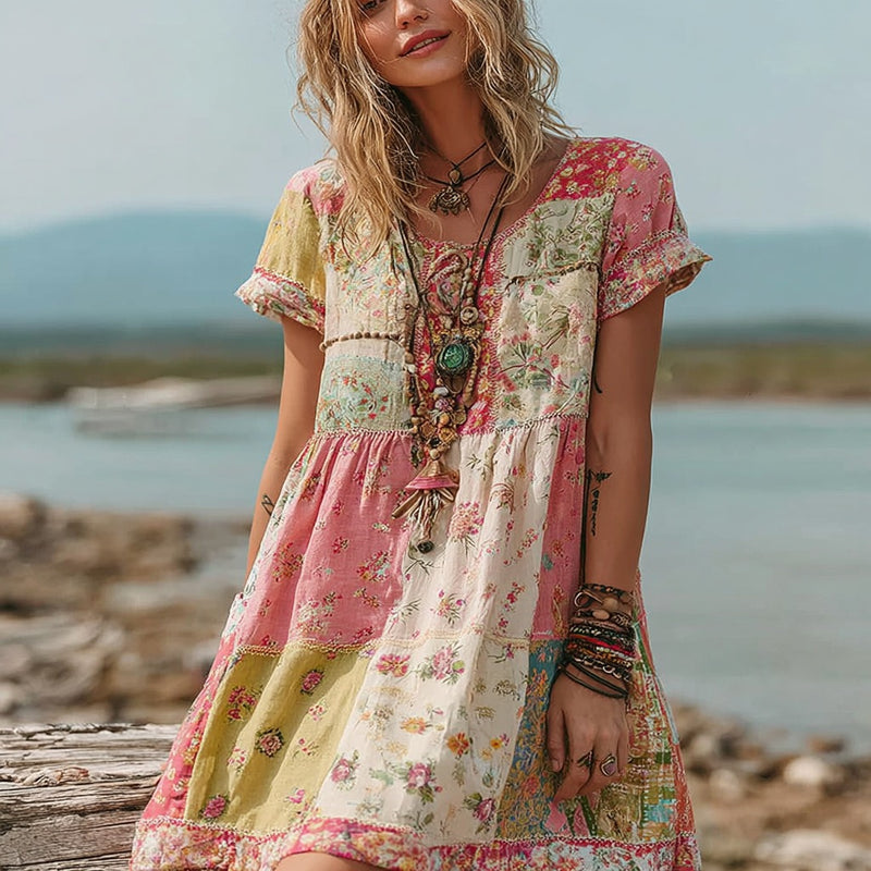 Classic Vintage Dress with a Flattering Fit