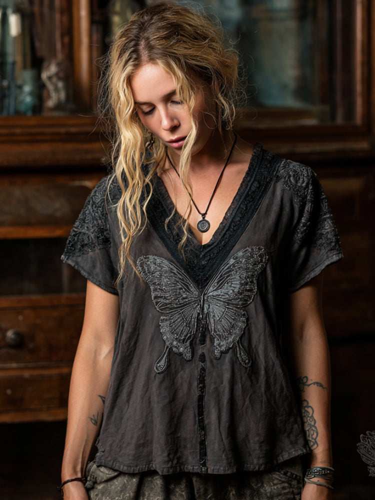 Timeless Vintage Style Top