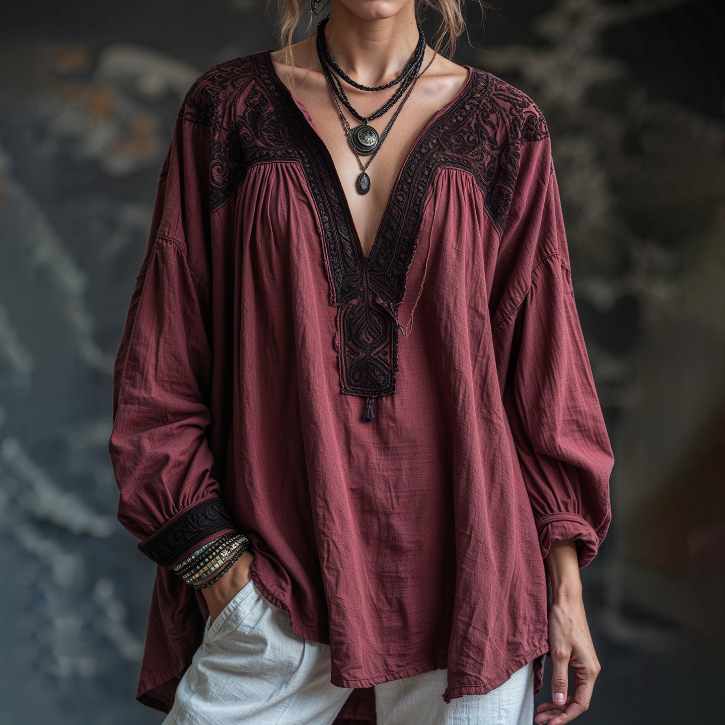 Wine red