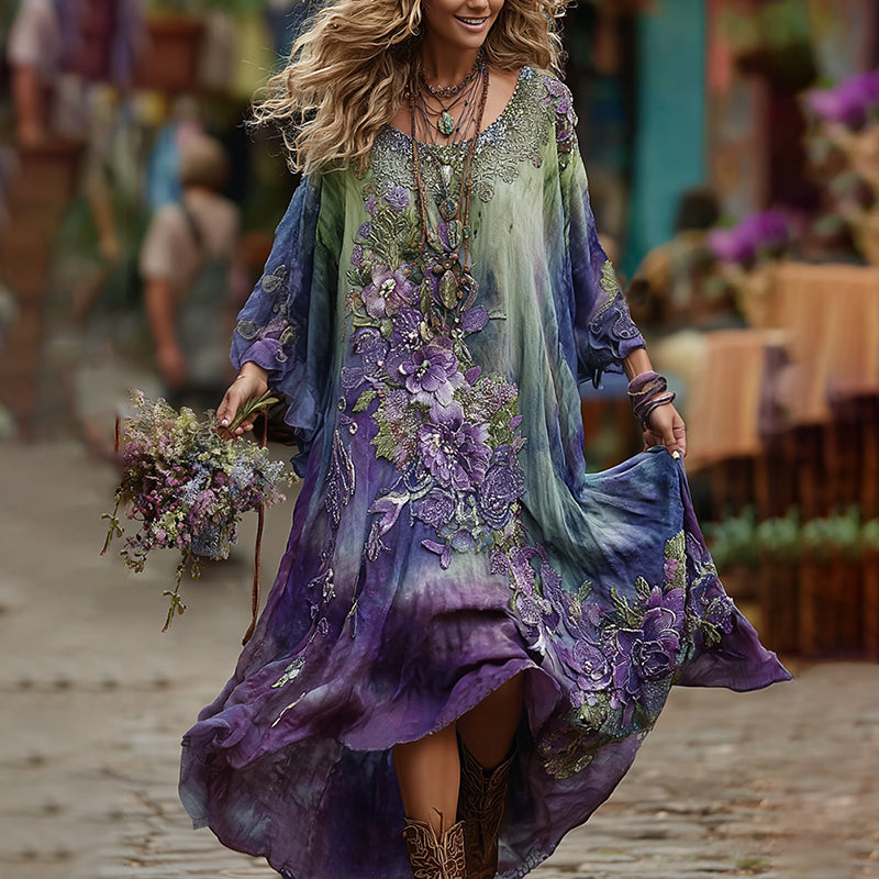 A Vintage Style Dress with Delicate Timeless Details
