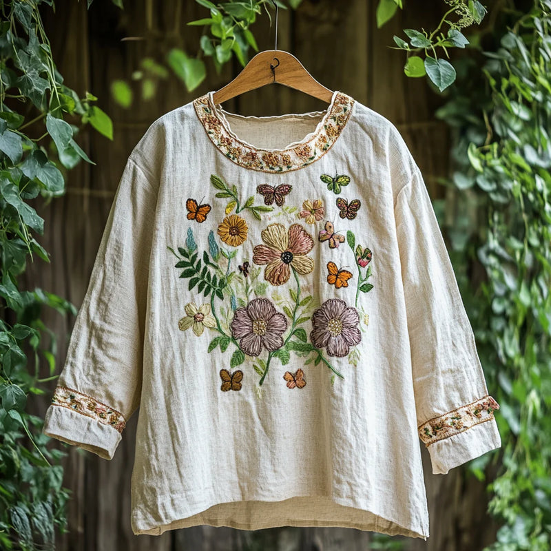 Timeless Vintage Style Blouse