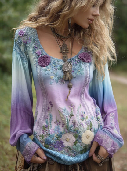 Blue purple