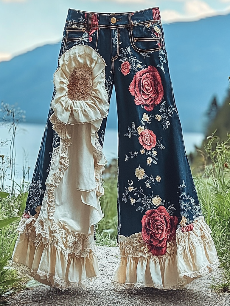 Timeless Vintage Style Pants