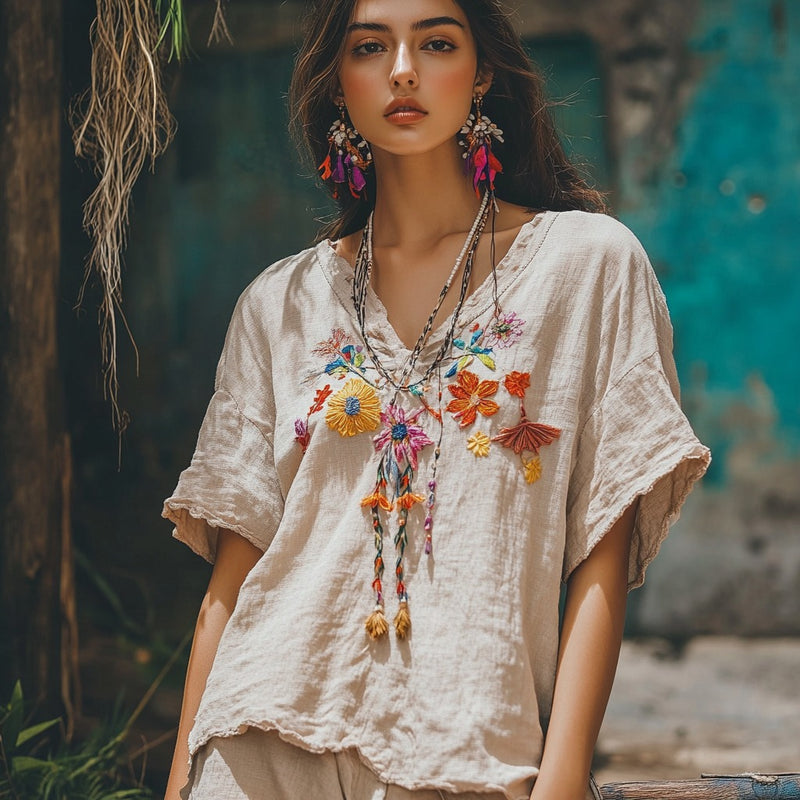 Timeless Vintage Style Top