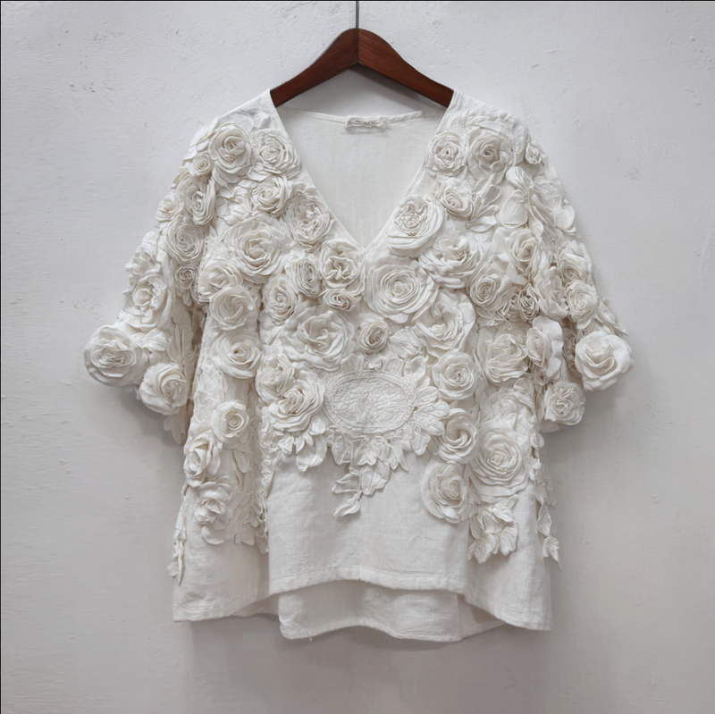 A Vintage Style Shirt with Delicate Timeless Details