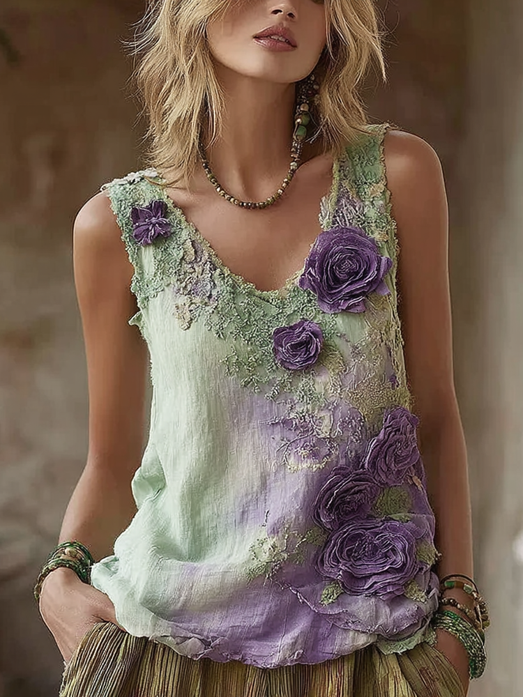 A Vintage Style Top with Delicate Timeless Details