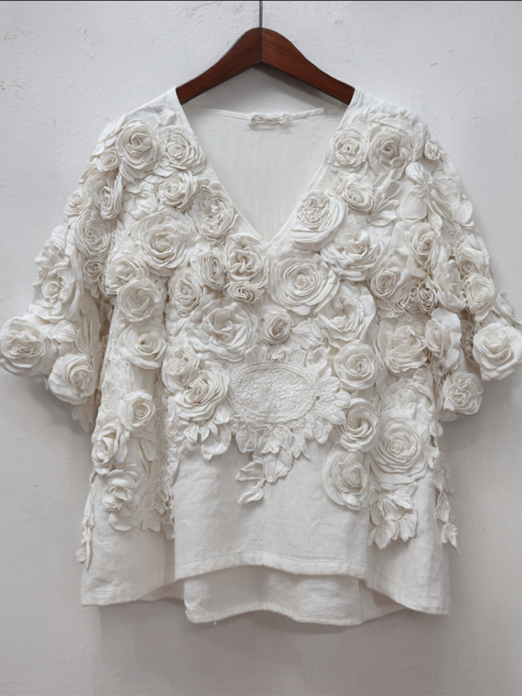 A Vintage Style Shirt with Delicate Timeless Details