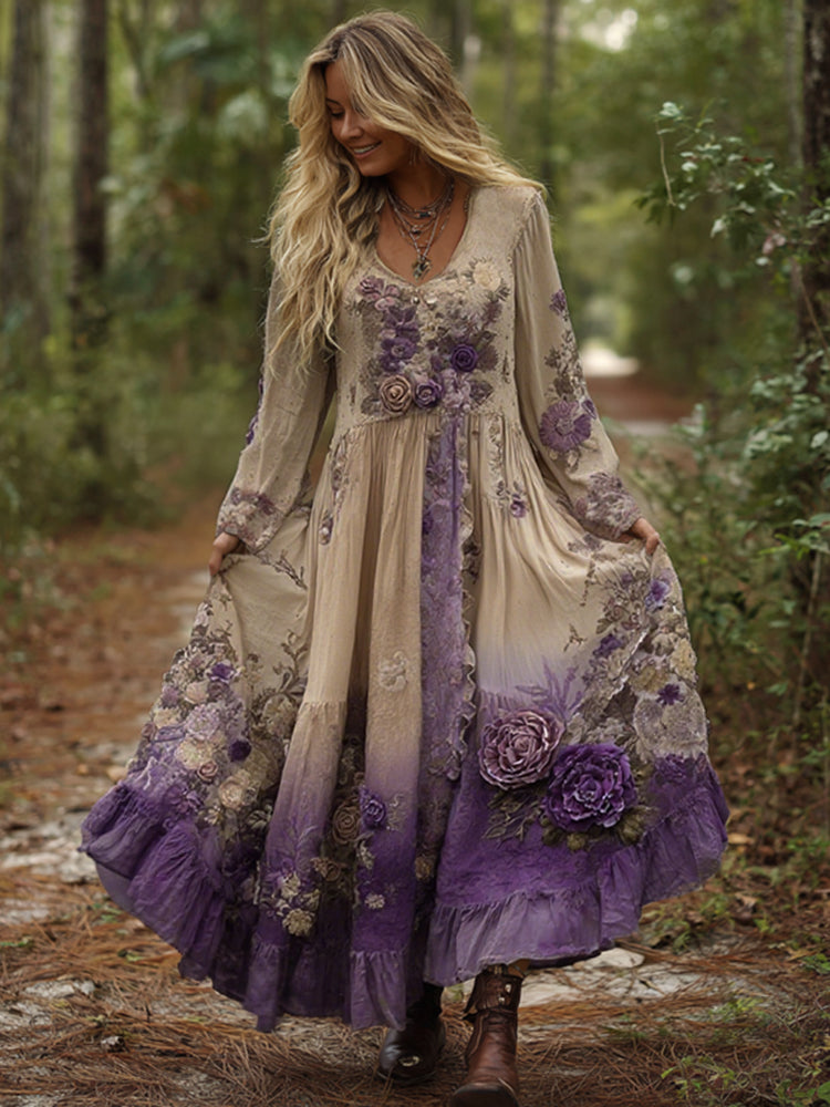 Classic Vintage Dress with a Flattering Fit