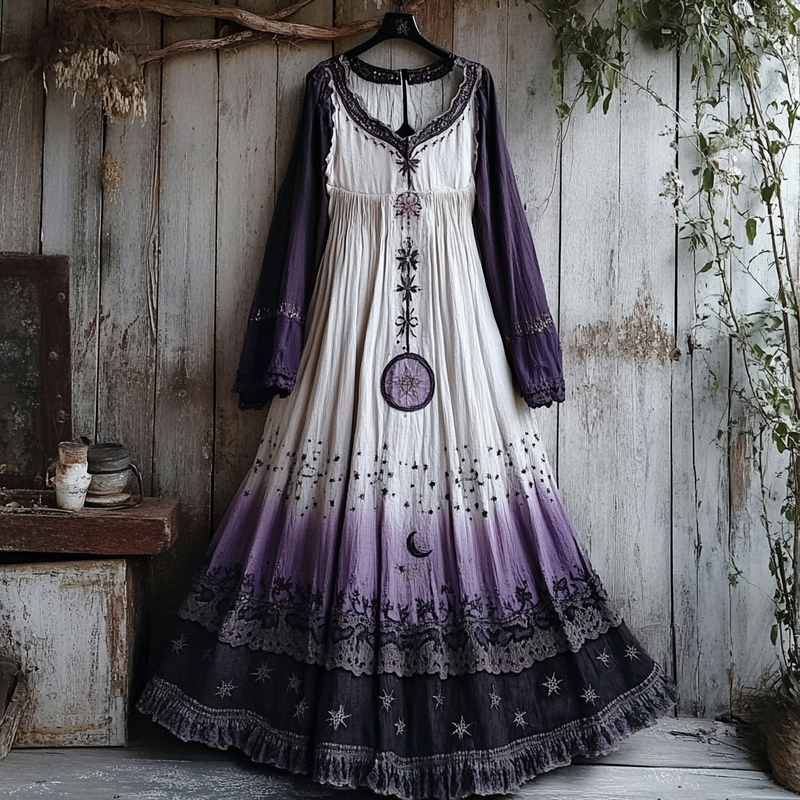 A Vintage Style Dress with Delicate Timeless Details