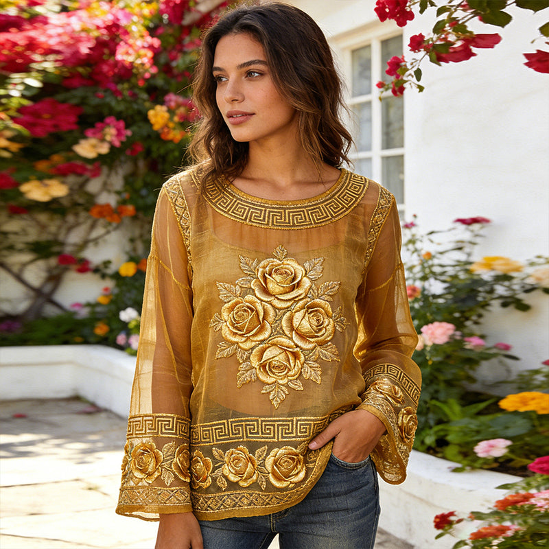 Timeless Vintage Style Top