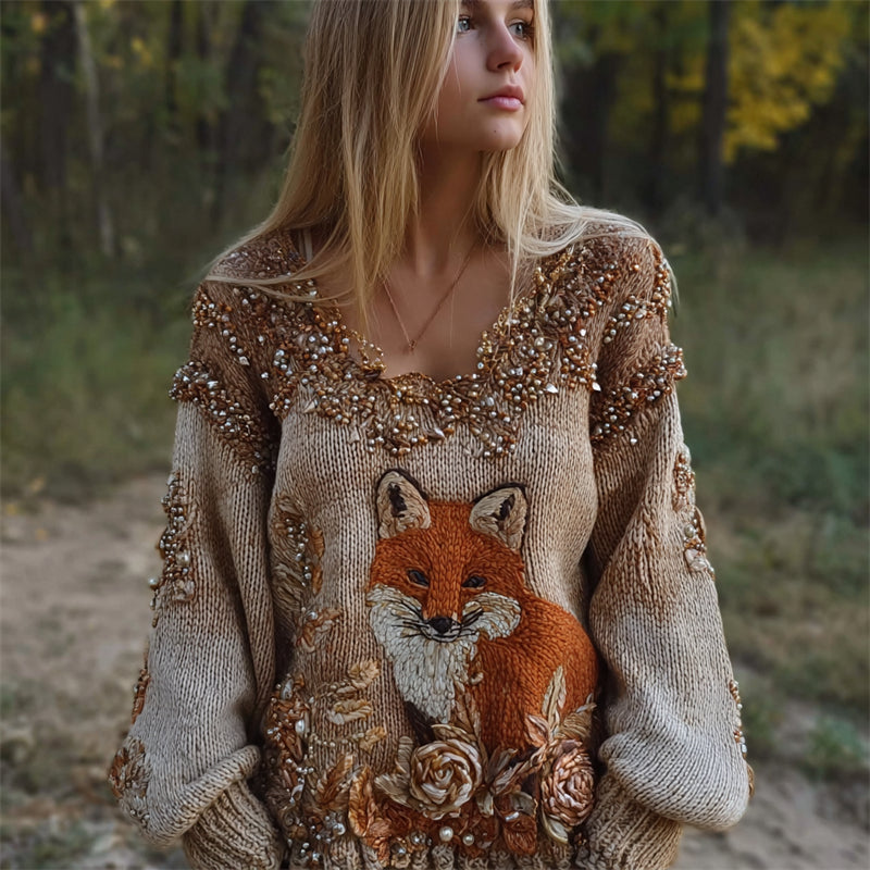 Gracefully Designed Sweater