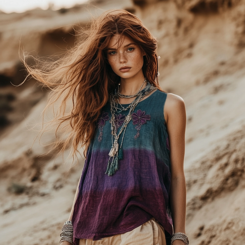 Timeless Vintage Style Top