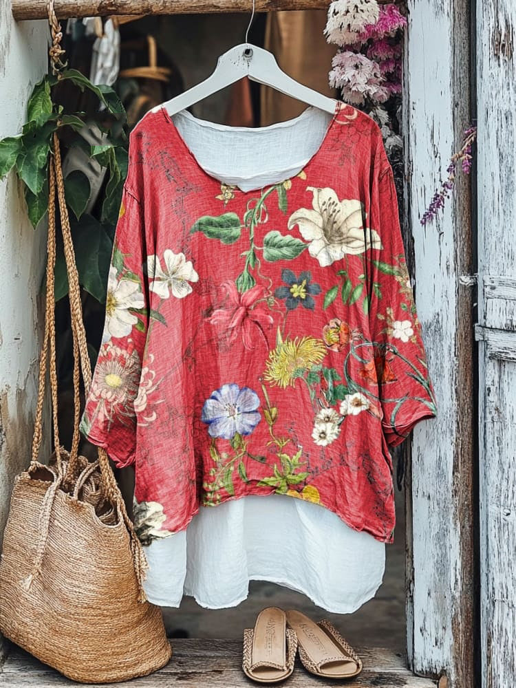 Timeless Vintage Style Blouse
