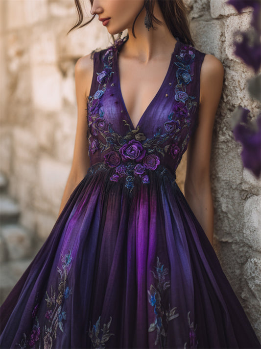 A Vintage Style Dress with Delicate Timeless Details