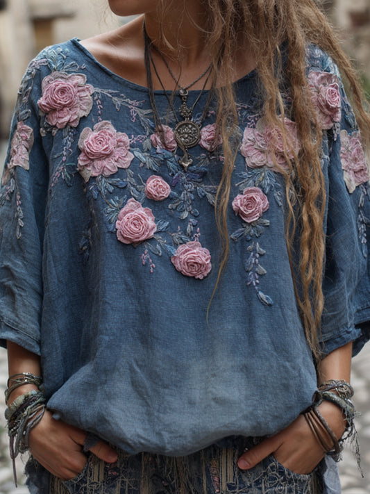 Timeless Vintage Style Top