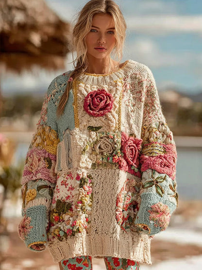 Gracefully Designed Sweater