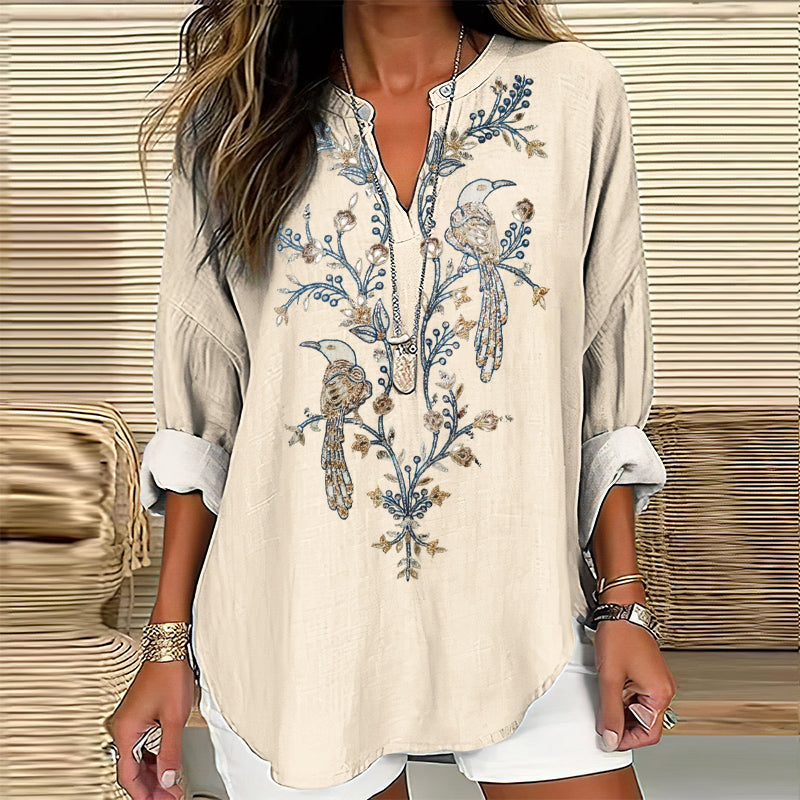 Timeless Vintage Style Blouse