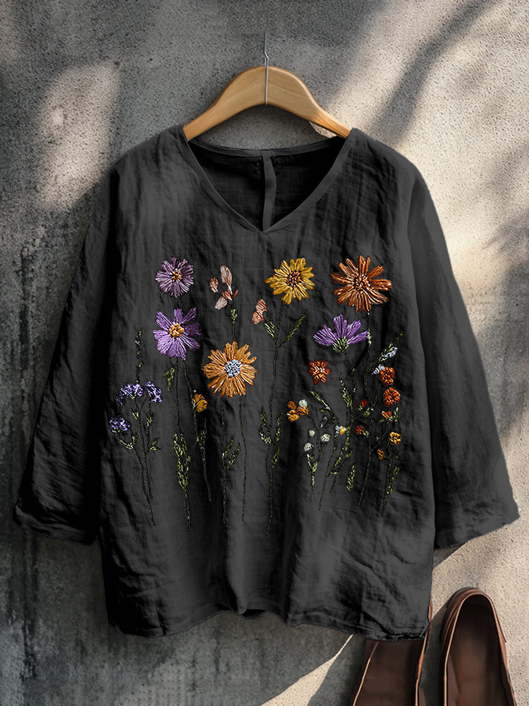 Timeless Vintage Style Blouse