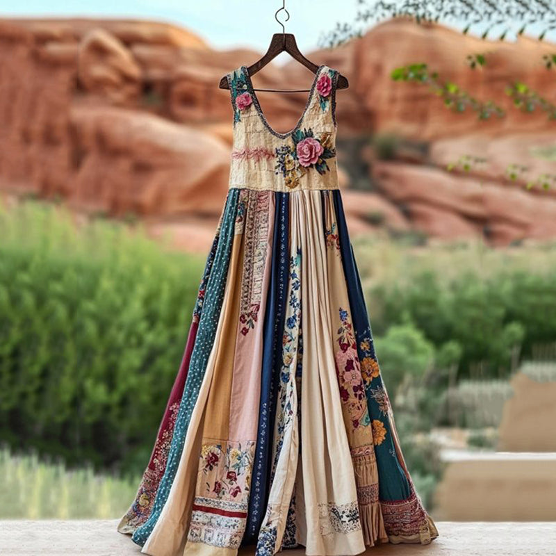 Classic Vintage Dress with a Flattering Fit