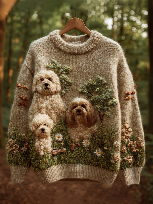 Gracefully Designed Sweater