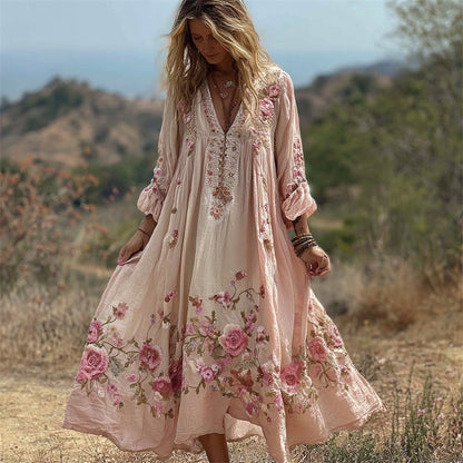 Classic Vintage Dress with a Flattering Fit
