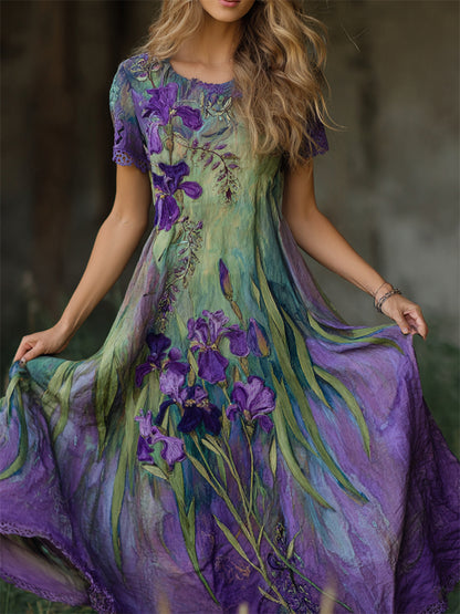 Classic Vintage Dress with a Flattering Fit