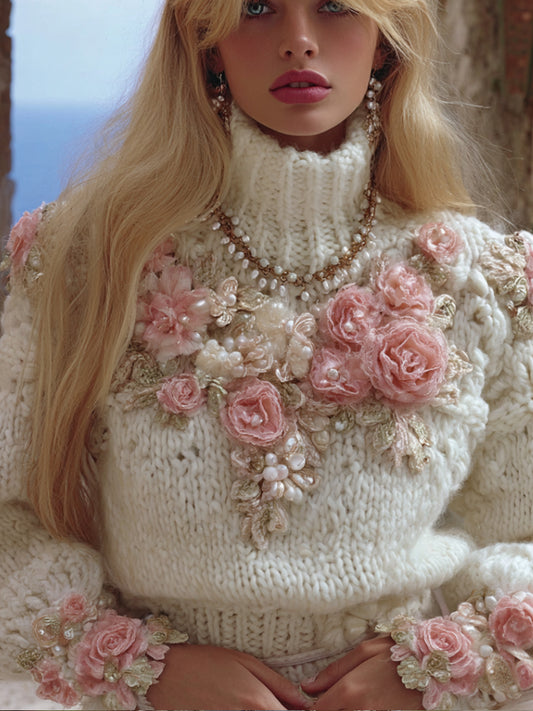 Gracefully Designed Sweater