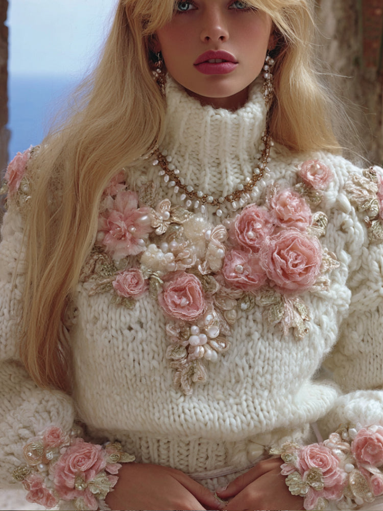 Gracefully Designed Sweater