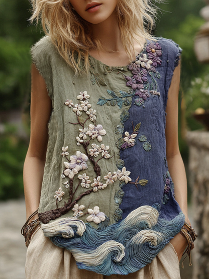 Timeless Vintage Style Top