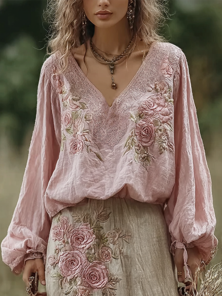 Timeless Vintage Style Top