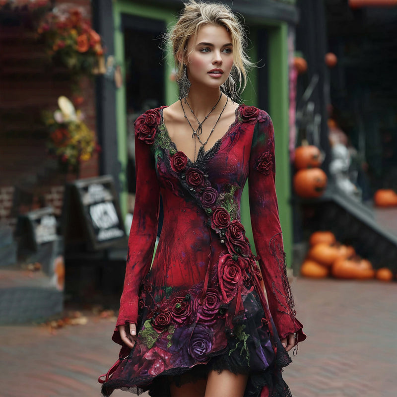 A Vintage Style Dress with Delicate Timeless Details