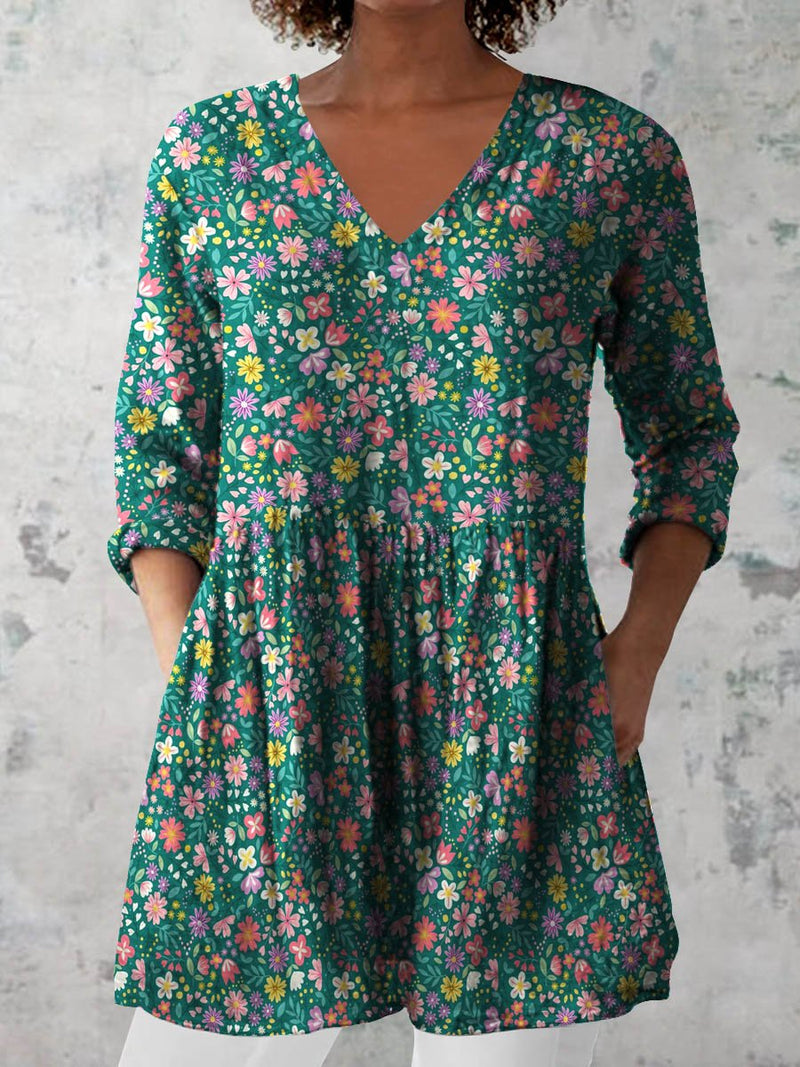 Timeless Vintage Style Top