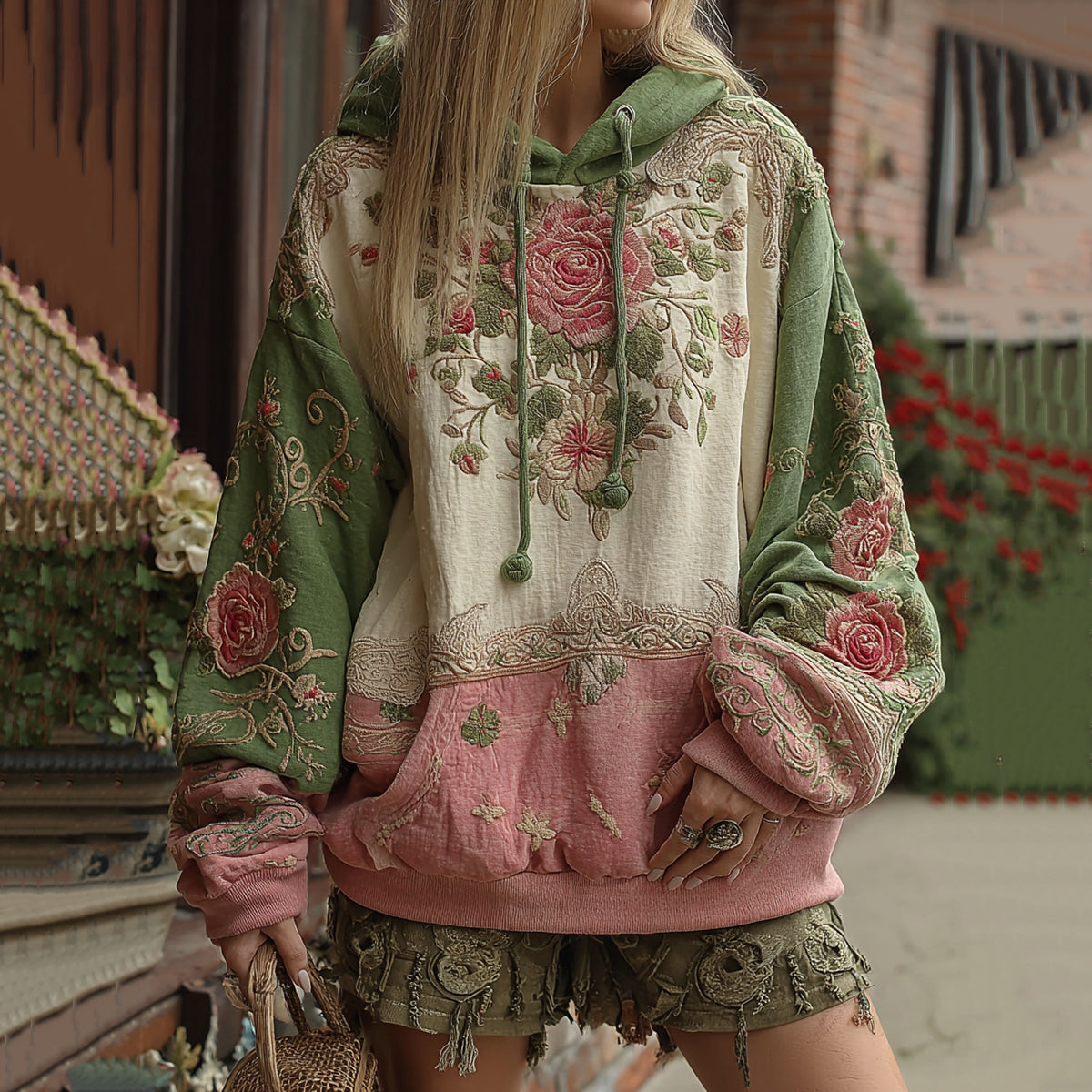 Pink green