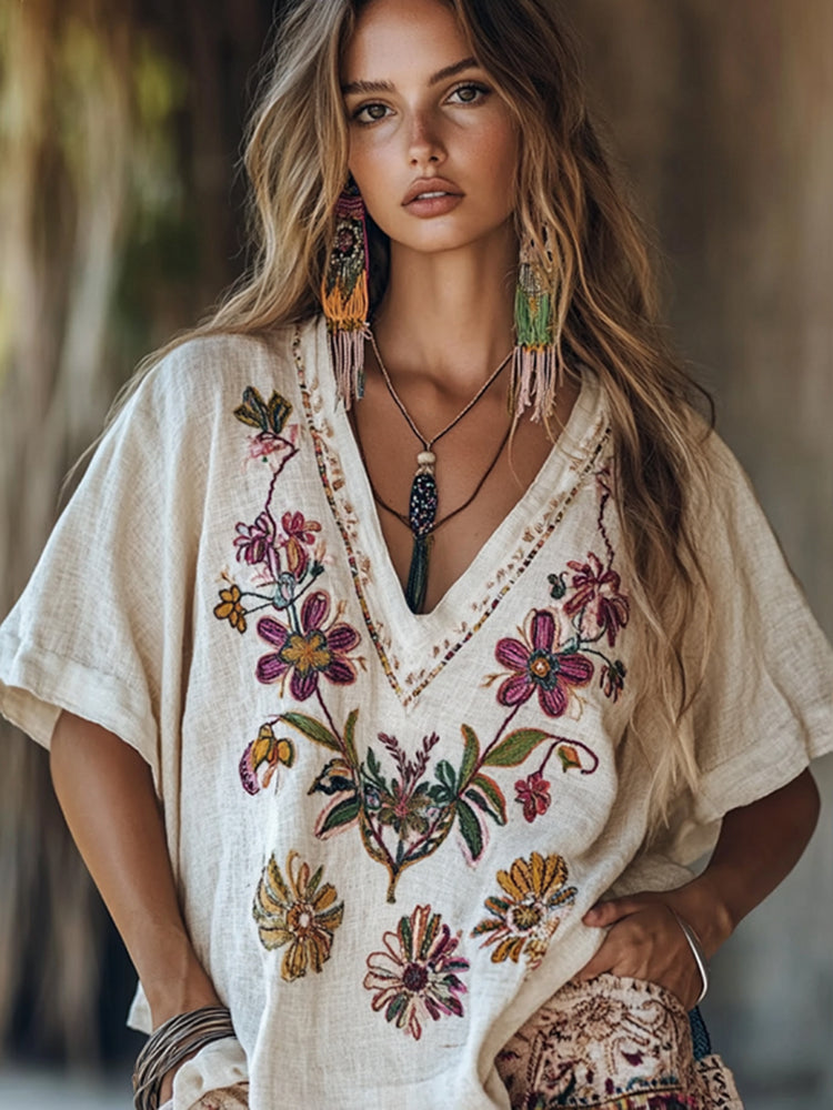 Timeless Vintage Style Top