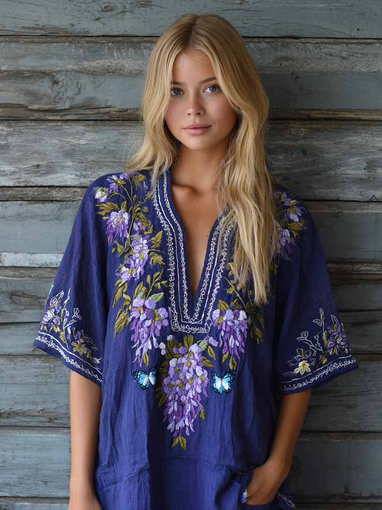 A Vintage Style Shirt with Delicate Timeless Details