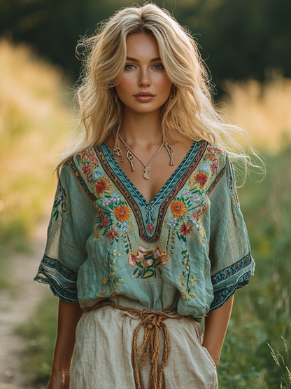 A Vintage Style Dress with Delicate Timeless Details