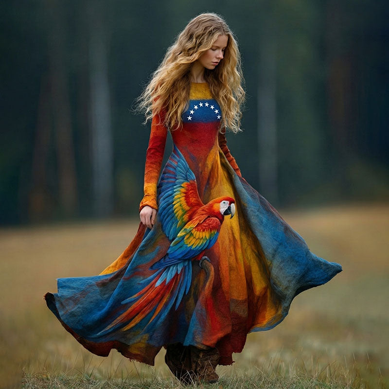 A Vintage Style Dress with Delicate Timeless Details
