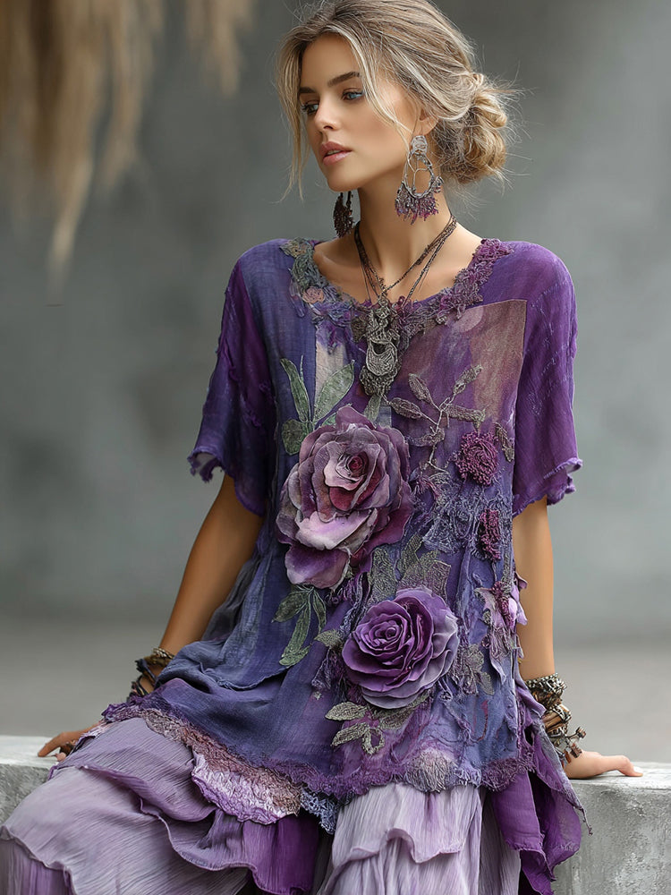 Beautifully Finished T-Shirt in a Timeless Design