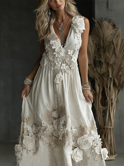 Classic Vintage Dress with a Flattering Fit
