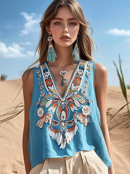 Timeless Vintage Style Top