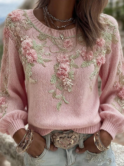 Gracefully Designed Sweater