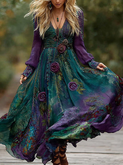 Classic Vintage Dress with a Flattering Fit