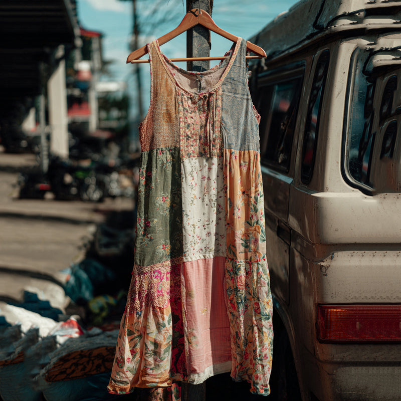 A Vintage Style Dress with Delicate Timeless Details