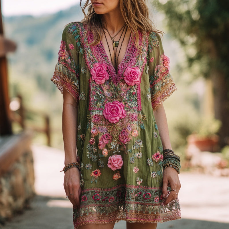 Classic Vintage Dress with a Flattering Fit