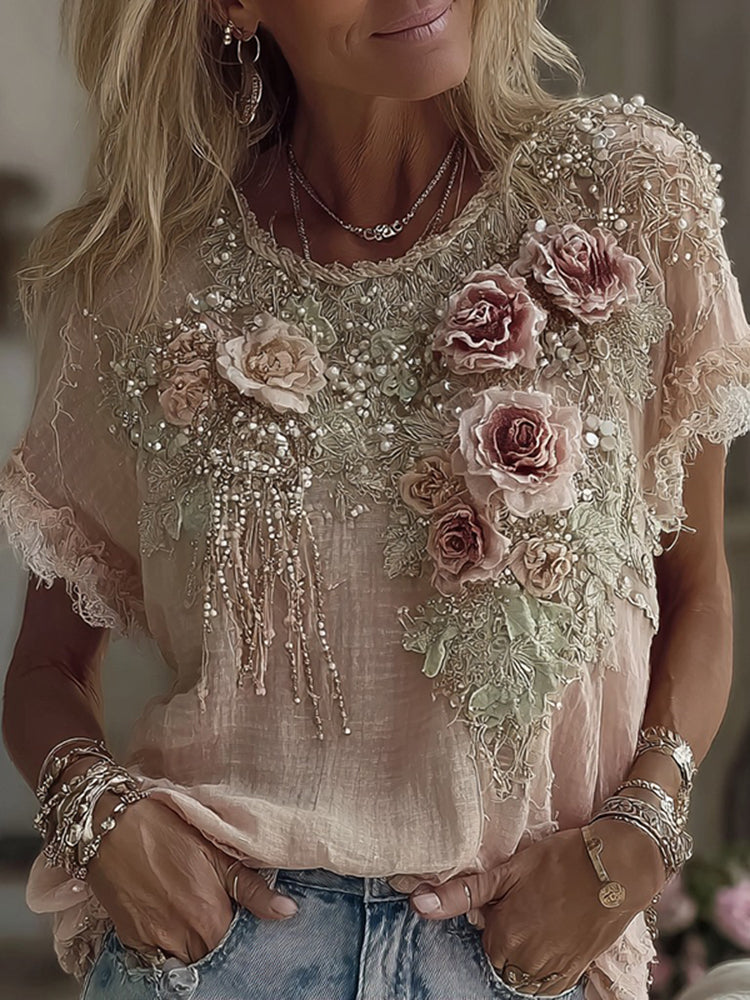 Gracefully Designed T-Shirt
