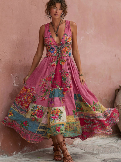 Classic Vintage Dress with a Flattering Fit