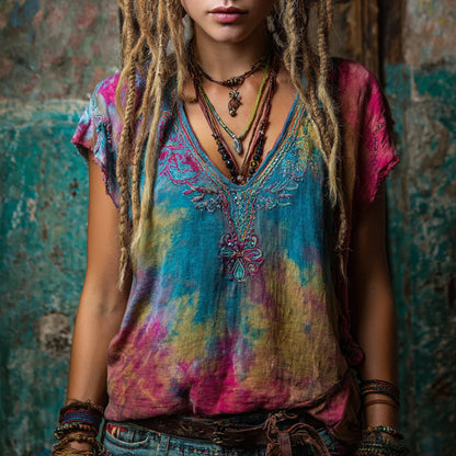 Timeless Vintage Style Top