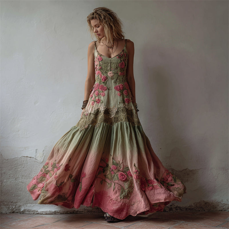 A Vintage Style Dress with Delicate Timeless Details